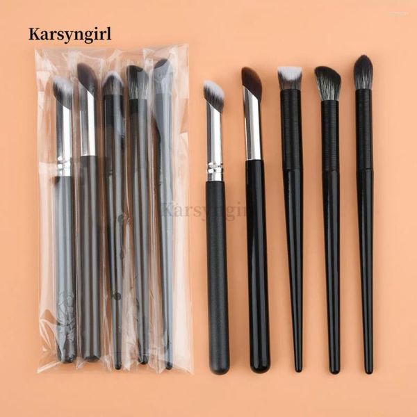 Макияж кисти karsyngirl 5pcs пальцы живот консилер щетки профессиональные темные круги Фонд Лица детали красоты