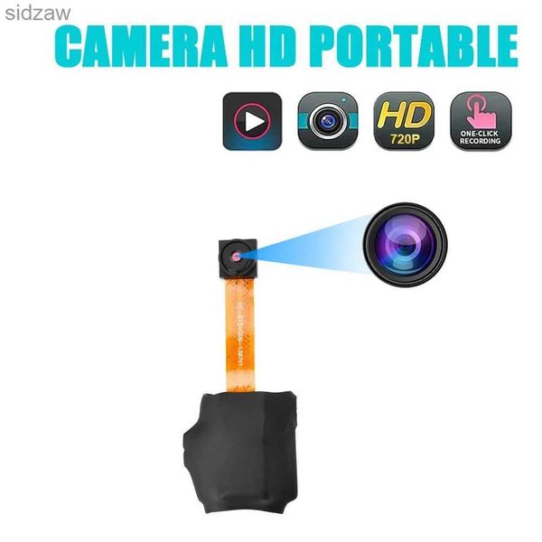 Mini -Kameras HD tragbare Mindestkörperdiy -Kamera Nimmt Fotos mit Sprach- und Video -Rekorder Sport DV Mini -Kamera Unterstützt SD -Kartenschleifenaufzeichnung W.