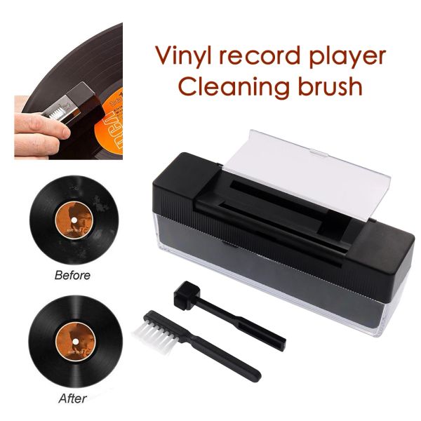 Инструмент 1 Set Antistatic Vinyl -Record Cleaner Dust Remover Crash для фонографического набора для очистки виниловых записей LP LP