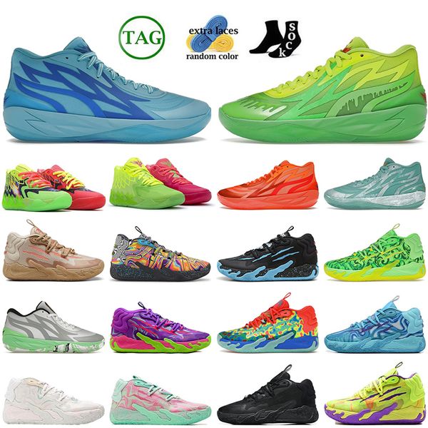 Melo Lamelo Ball Shoes mb.02 Mb.03 Rick and Morty Adventures Norbie of the Year Toxic Forever Rare Supernova Мужчины женщины MB02 MB.04 Тренеры кроссовок Ricks Lemon Shoes 46 Eur 46