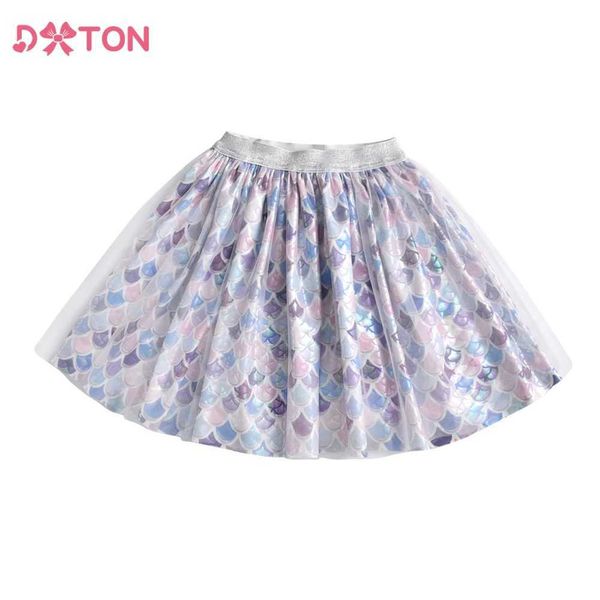 abito tutu dxton principessa ragazza gonna bambina tutu siutu sirene gonna a quadri tulle gonna da ballo da ballo per bambini gonne casual costumi d240507