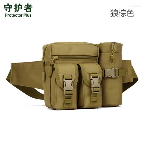 Bolsas de cintura homens e mulheres nylon saco de tórax pacote de garrafas de água de alta qualidade viagens multifuncionais camuflagem militar feminina