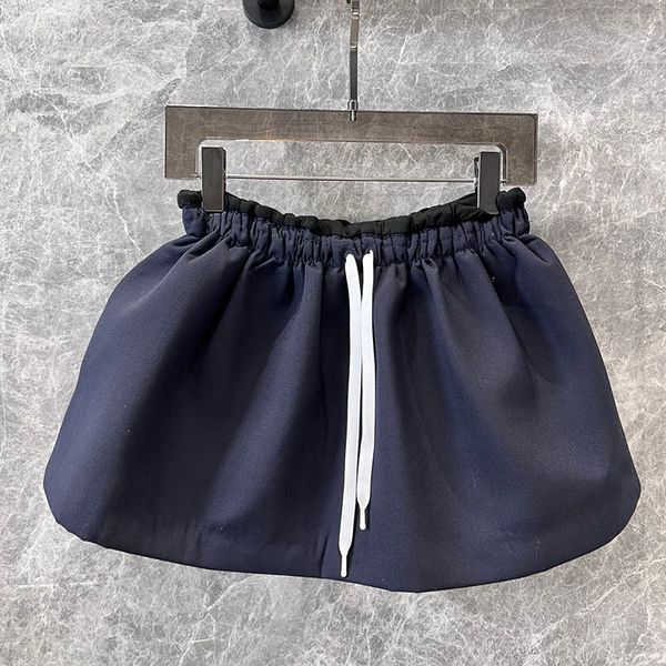 Brand Women Skirt Dress Sexy Short Dress per donna Designer di lusso Abiti blu scuro Casuals Street Style Gonne