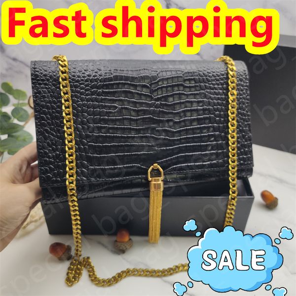 Hochwertige Kaviar Luxus Designer -Tasche Crossbody Designer Mini -Taschen Designer Frauen Bag Geldbörse Designerin Frau Handtasche Cross Körper Schulter Die Einkaufstasche Dhagte -Geldbörse