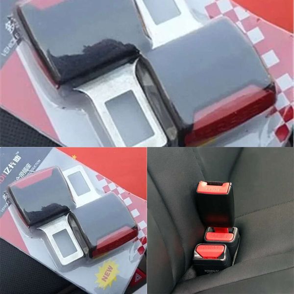 NEU 2 PC CAR CLIP SAHT GURD LOCKSPLUCT DICK SECKET SEHRSCHALTE SICHERHEITSCHAGE SEHRSGRUFT -AUFTRAGE