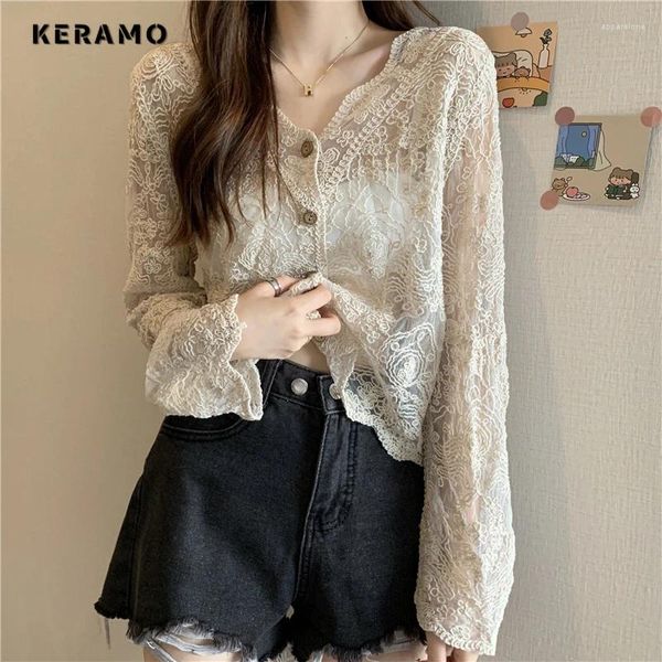 Frauen Strick Frauen Luxus stricken Langarm Langarm V-Ausschnitt Strickjacken 2024 Sommer Korean Fashion Casual Single Breasted Chic Elegant Sweater