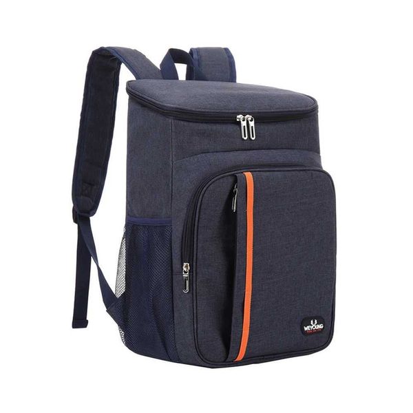 Wickelbeutel 18 l Lecksof mit großer Kapazität Laugtack Rucksack Heiße große Picknick -Isolierung Paket Outdoor Storage Bagl240502