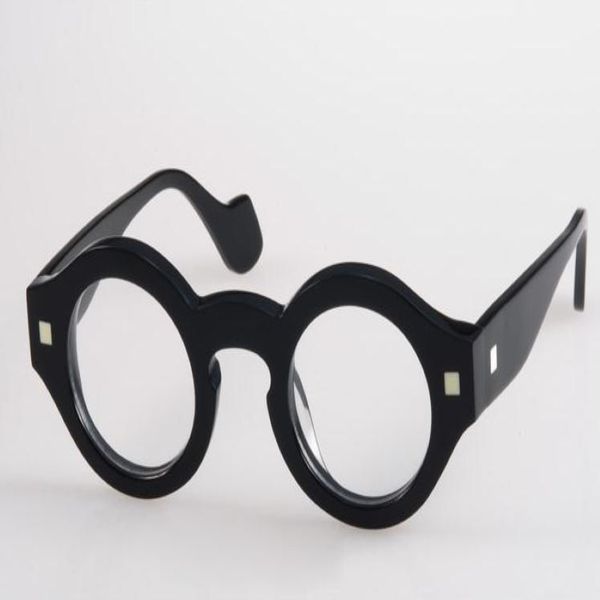 Circular de óculos vintage de alta qualidade-Óculos de óculos de moldura de óculos de moldura myopia de óculos de míopia 298p