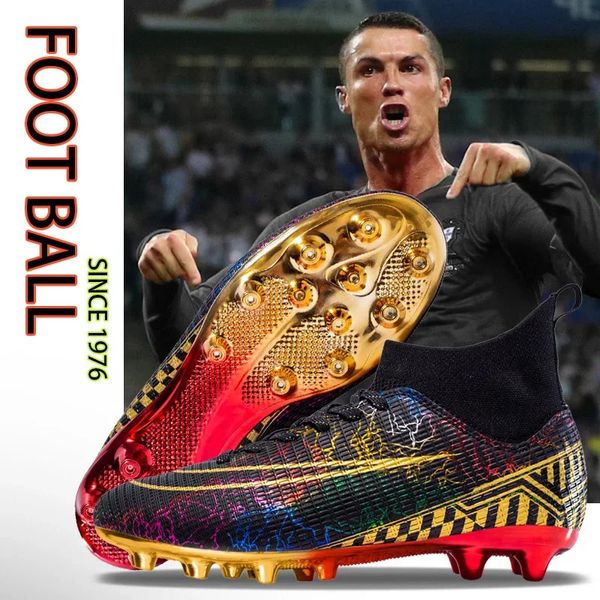 C.ronaldo Futsal Air/ Soccer Shoes Quality Football Boots Oredoor Оптовые футбольные кроссовки TFAG Unisex Chuteiracleats 240426