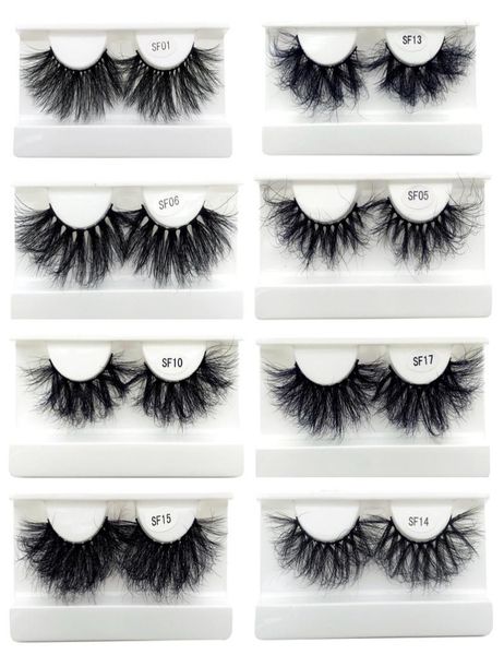 Intero 25 mm super soffici glam sexy 5d false bighette di visone ciglia piene ciglia finte cils fornitore 100 scatole personalizzate fatte a mano Packin4712058