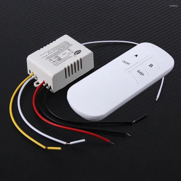 Controladores remotos 1/2/3 Ways 220V Wireless On/Off Control Control Switch Receiver Transmissor para LED de LED de baixa pressão LED LIGHT LIGH FAIS