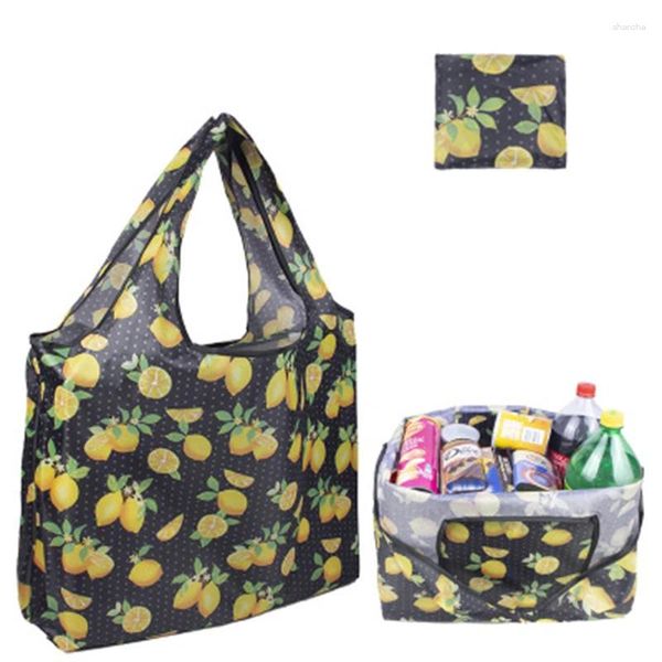 Сумки для хранения сумки для покупок многоразовый продуктовый пакет пляжные пляжные плечо для плеча складная сумка