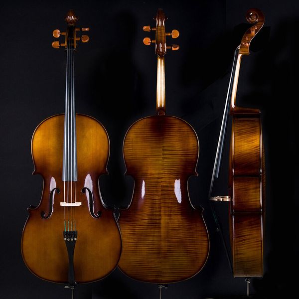 1/8 4/4 a violoncello in legno massiccio professionale a mano per avviamento C04