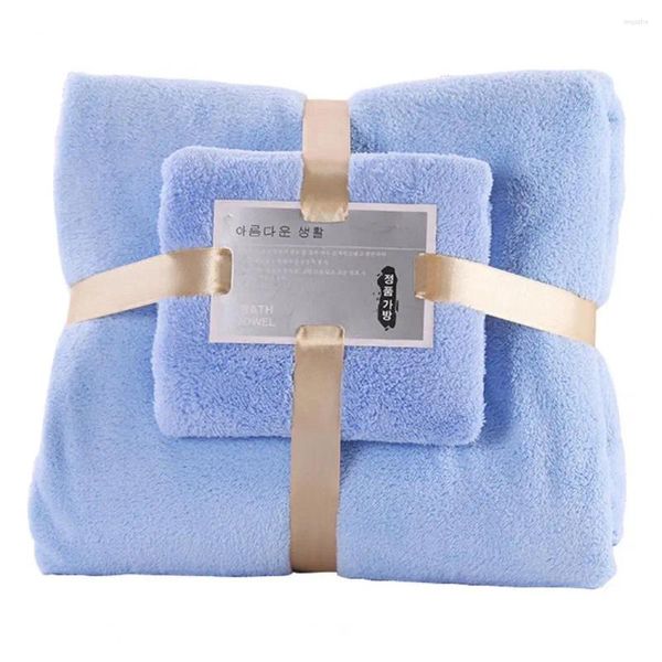 Handtuch Premium Badetücher luxuriös weiches Set für sanfte Haut absorbierende schnelle Trocknen vielseitiger Gebrauch Badezimmer 2 Pack