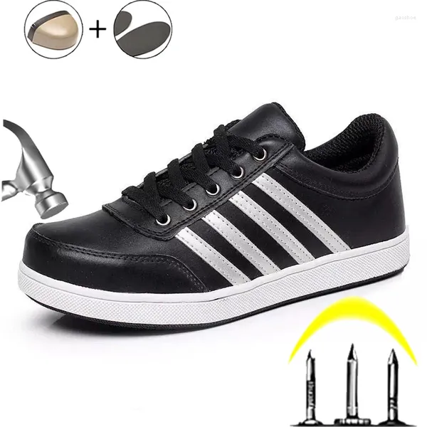 Stiefel Fashion Safety Schuhe Unzerstörbare Arbeiten Sneaker Punktionssicheres Schutzstahlzehen Licht