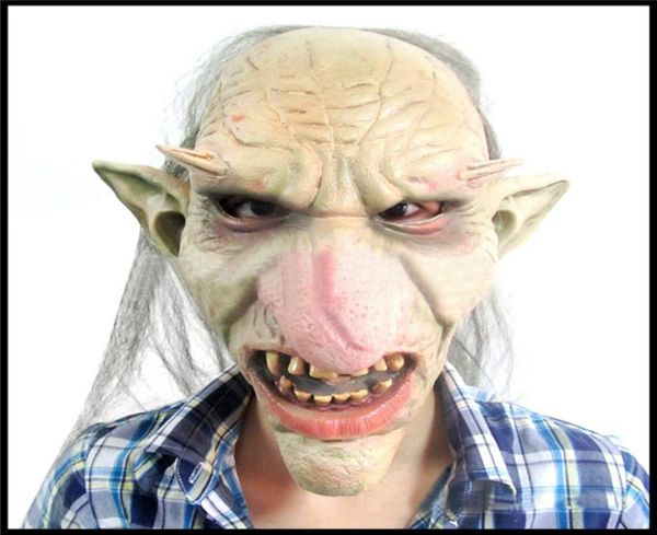 Korkunç Goblinler Maske Büyük Burun Korkunç Canavar Mask Partisi Cadılar Bayramı Cosplay Aksesuar Oyuncak Hediye8542416