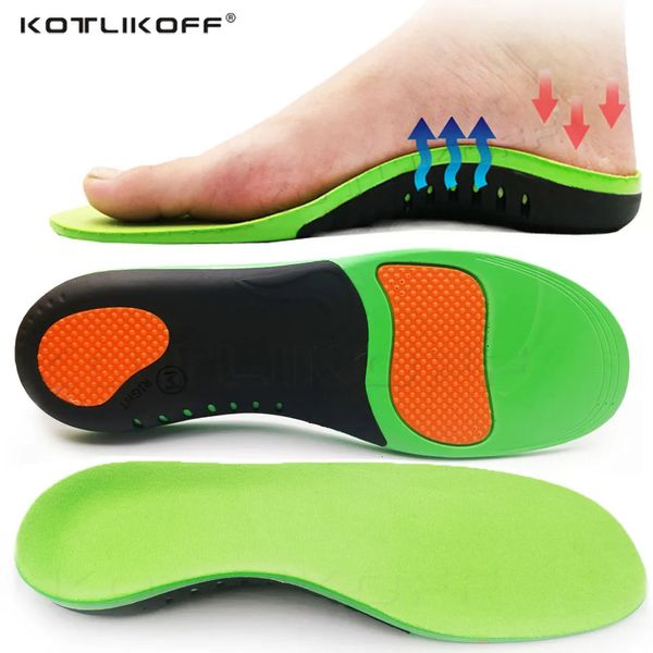 Insolas EVA Ortic para pés chatos Suporte de arco de alto Sapatos esportivos confortáveis Sapatos ortopédicos Sole Sole Insert Alivie calcanhas Sapas de dor 240506