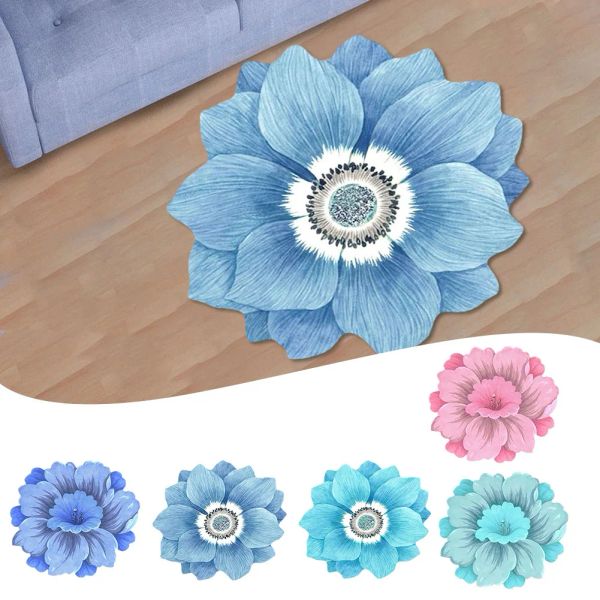 Tappeti 1pc non slip con tappeto di fiori in stile cinese tappetino a pavimento in loto tappetino coperta tappetino da camerette 40x40 cm casa soggiorno decorazione