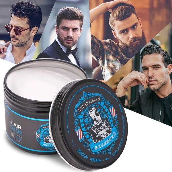 Pomades Waches Haarton Haarwachs natürliches Aussehen modisch und cooler Stil 100g für die beste Form Starker täglicher Gebrauch Q240506