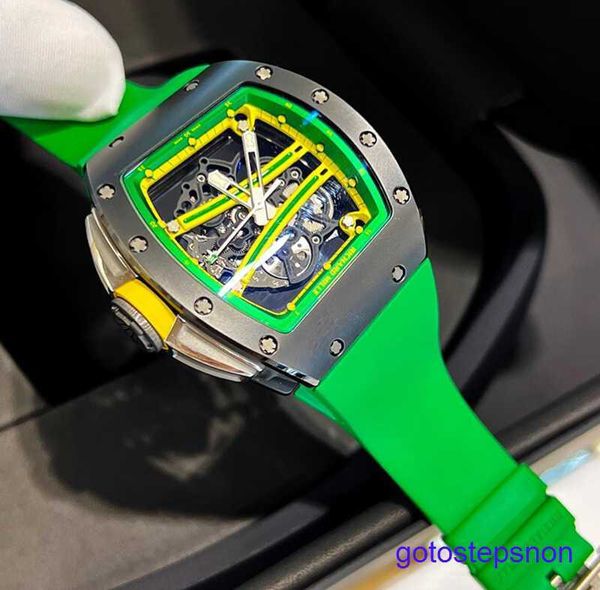 RM Racing Forist Watch Manual RM61-01 Черная керамика