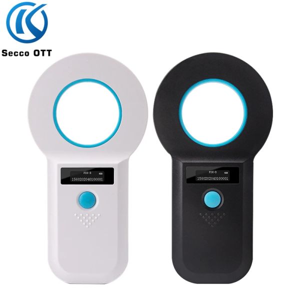 Scanners RFID Dog Microchip Card Reader Bluetooth/USB/Wireless 2.4G Comunicazione EM4305 125kHz/134.2kHz Scanner di chip per animali