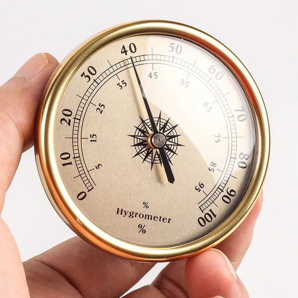 72 -mm -Barometer -Temperatur- und Feuchtigkeitsmesser Indoor -Thermometer mit Luftfeuchtigkeit für Inkubatortank für Heimwandraum