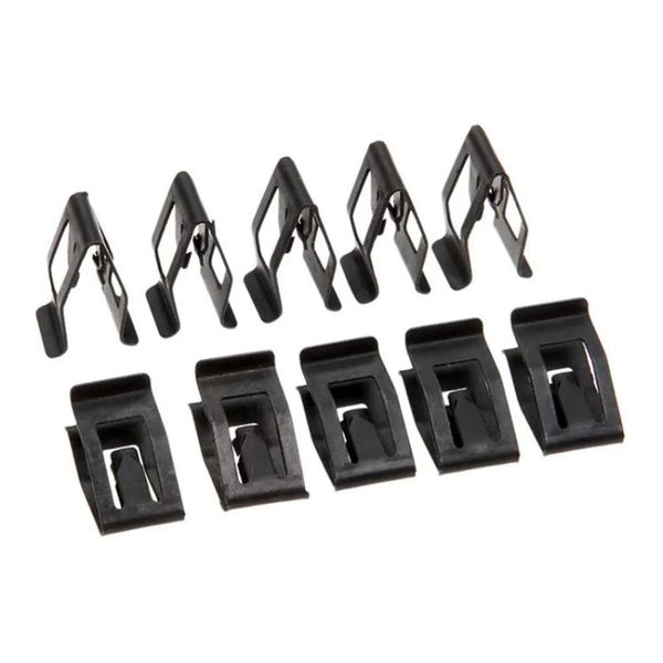 Atualize o novo carro de 10pcs medidor decca buckle gm em frente ao console o painel de metal decorativo clipe de metal para acessórios Auto futene