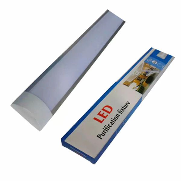 Luce del tubo a pipistrello a LED a LED a LED a LED a LED per home office supermercato utilizzando il dispositivo di purificazione a LED da 2 piedi 3 piedi 4 piedi LL LL