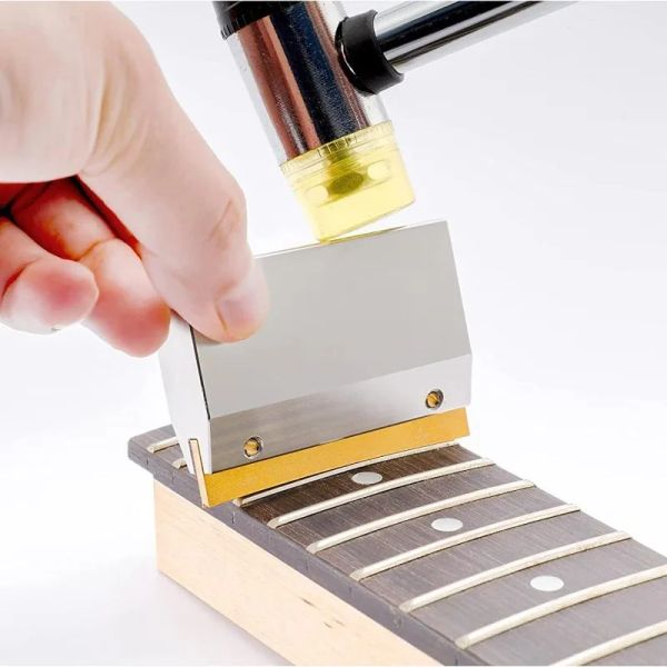 Аксессуары гитара гриппа Fret Нажмите гитара Fret Tool Luthier Tool Guitar Bass Wire Frets для ремонта гитары