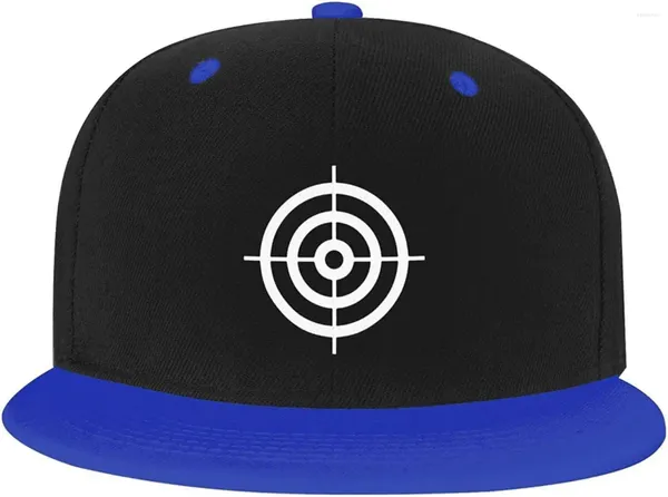 Caps de bola Snapback chapéu para homens mulheres bullseye tiro alvos anéis Hip Hop Baseball Cap Hats Dad Hats Unisex Ajustável