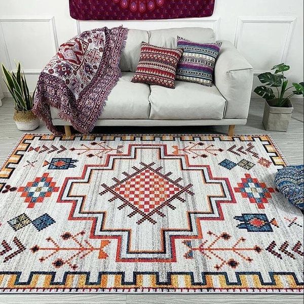 Tappeti tappeti marocchini vintage e per soggiorno a casa divano nordico tavolino tavolino tappeto persiano camera da letto moquette camera da letto