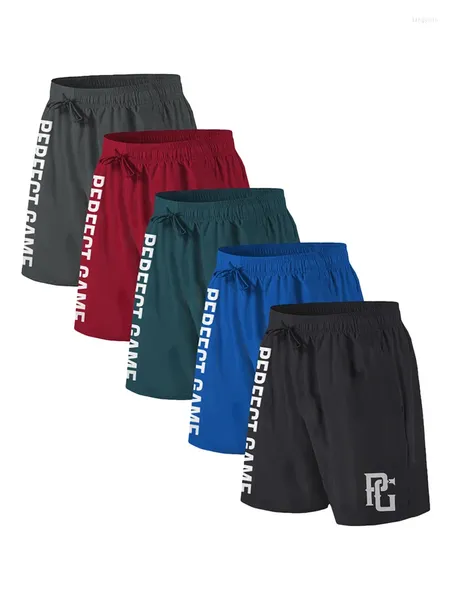 Pantaloni da spiaggia da uomo pantaloni estivi in tessuto traspirato in maglie gioco perfetto per basket pallacanestro badminton tennis