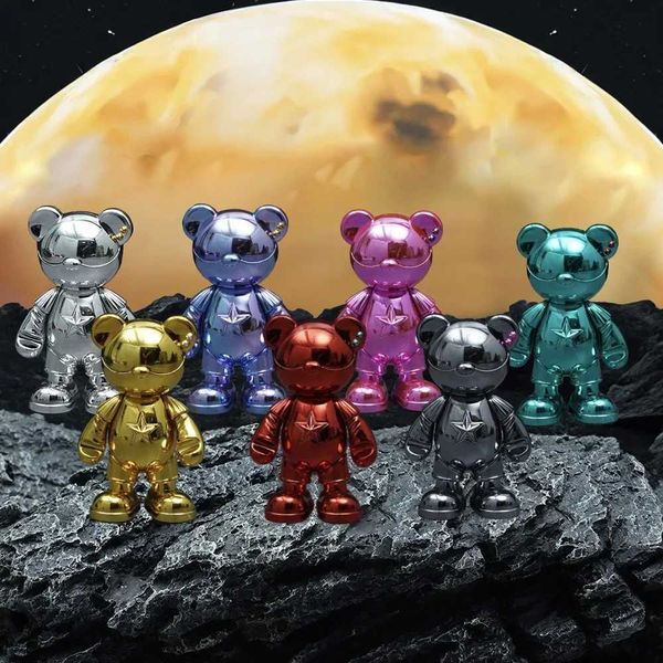 Blind Box Cartoon Teddy Theme Trendy Play Electric Light Firestone Serie Teddy Bear Mystery Box Blindbox RSV handgefertigtes Schmuck T240506