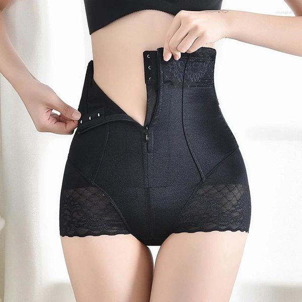 Shapers feminino Mulheres com cintura alta Cubra o aperto da calça Calça da cintura Body Body Edge Pós -parto nádegas