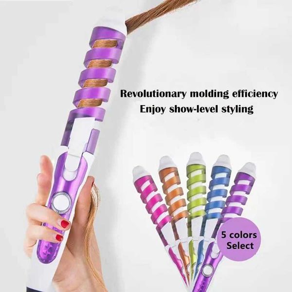 Curling Irons Mini Curler Electric Iron Professionelle Keramik Curling Rod Wave Styling Tool Salon Ausrüstung Q240506