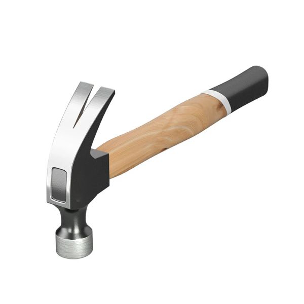 Hammer multi -função Mini martelo esmagando nogueira redonda de madeira alça de madeira Hammer escape Tool Hammer Hammer 0.250.75 kg martelo de garra