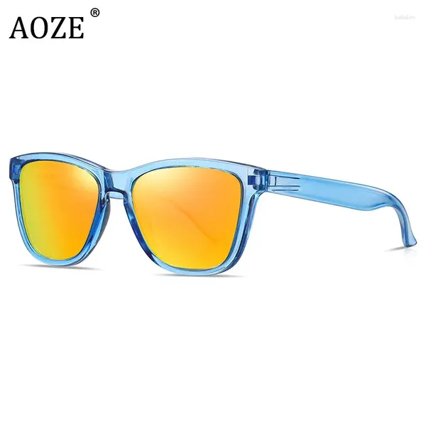 Occhiali da sole 2024 Classic Donne polarizzate/uomo Mirror Retro Orfacciati trasparenti Sun Glasshi da sole per UV400 maschile