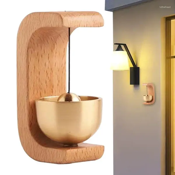 Dekorative Figuren Holz Türklingel CHIME WLAN MAGNETIGE LOUD TOR GLOGE HAGE FÜR AUSTISCHEN ZAHLENDEKORIERUNG HAUS HAUSET