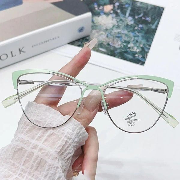 Sonnenbrille Ultraleicht blaues Licht blockierende Brille Square Frame Optical Spectacle Office Computer Eye Protection Glass Mode Eyewear
