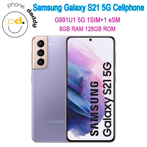 Orijinal Samsung Galaxy S21 5G G991U1 6.2 