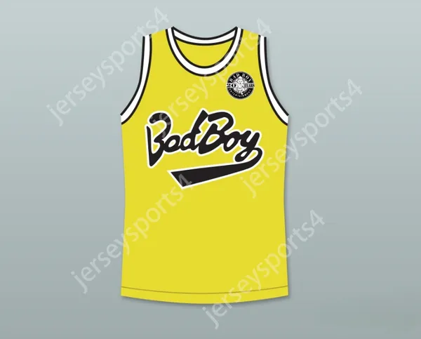 Custom Nay Mens Youth/Kids Biggie Smalls 10 Bad Boy Basketball Jersey con 20 anni top top top cucitura S-6xl