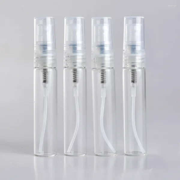 Garrafas de armazenamento Design garrafa de perfume Fancy 2ml 3ml 5ml Mini Amostra Travel Atomizer Recarregável vazio
