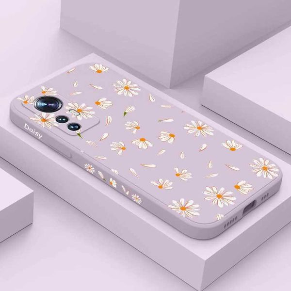 Случаи по сотовым телефонам Daisies Fly Phone Case для Mi 13 12 12t 12S 11 11t Ultra 10 10t 9 9t 9Se 8 Pro Lite 5G Жидко