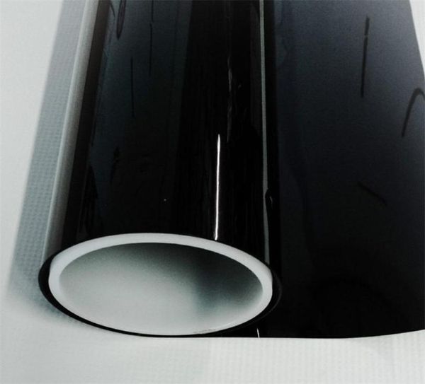 50cm500cm 5VLT Dark Black Window Tint Film Car Auto House Kommerzielle Wärmeisolierung Privatsphäre Solar Y2004165079180