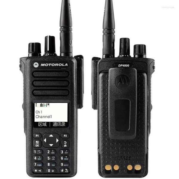 Talkie walkie talkie wholesale original para motorola walkietalkie dp4800 dp4800e bidirecional radio 50km uhf/vhf