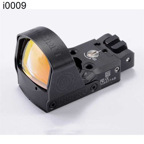 Optics DP originale Pro Red Dot Sight Mini riflesso Punta posteriore Pistola a caccia di scoppi Fucile Fit Airsoft G1911 G1913 Monte