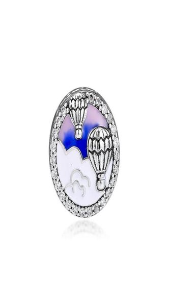 2019 Original 925 Sterling in argento in argento ad aria fulmine perle da viaggio da viaggio adatta a bracciali europei per donne che producono305f6176371