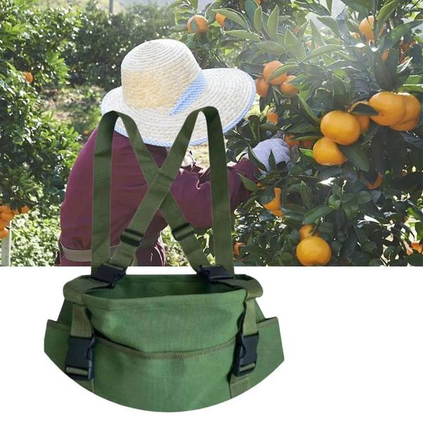 Stume di stoccaggio per la raccolta di sacchetti di frutta Rapronte raccolto per il giardino all'aperto