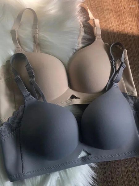 Bras original de alta qualidade 5303 japonês kapok pequeno peito reuniu lingerie fina para mulheres com costas perfeitas e bonitas