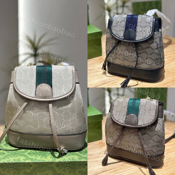 Fashion 7A Top Women Bag Backpack Backpack Interior Interior High Abitation G Bundle Vintage Bundle Borsa da viaggio originale